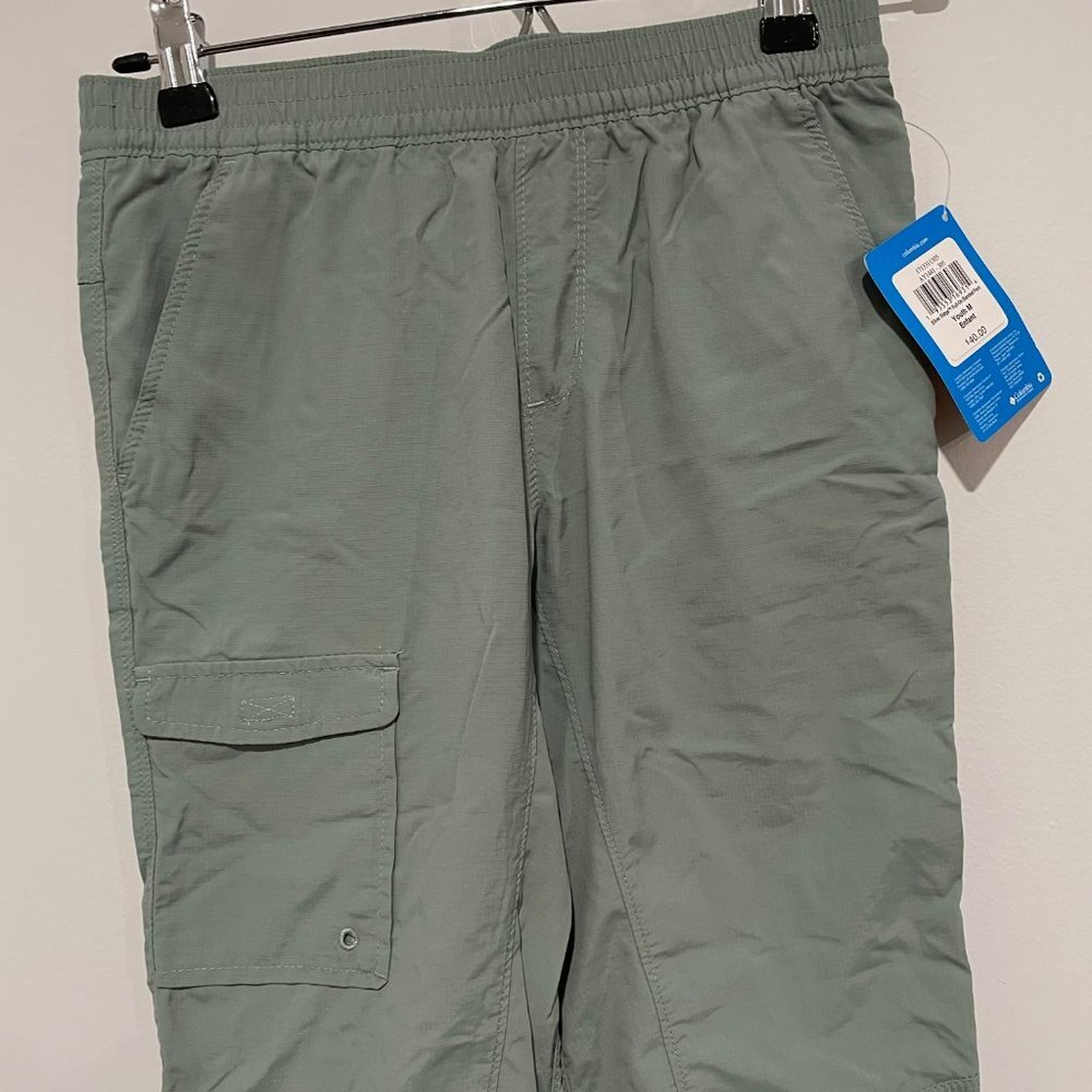 Columbia Faded Green Silver Ridge Pull-On Banded Pant Youth Size M - Picture 2 of 7